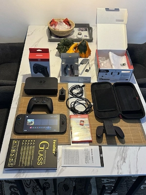 Nintendo Switch 2 + Pro Controller + Spiel + Tasche Wie NEU + Rechnung