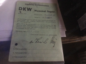 DKW Hummel super 