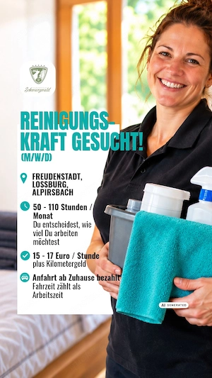 Reinigungskraft (m w d)