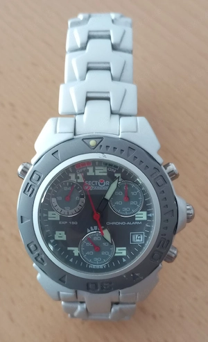 Sector No Limits "Date   Quartz" Chronograph (( Neu   Ungetragen ))