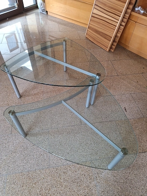 Glastisch  von Rolf Benz