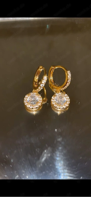 gold dimond ohrringe
