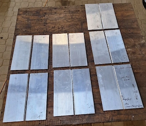 Alu Schweiß Übungen Platten