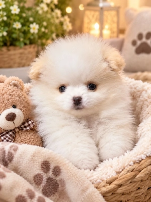 Wunderschöne Pomchi Hündin sucht ihre Traummenschen!