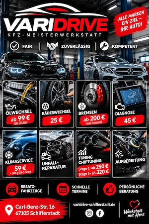 Varidrive Fahrzeugtechnik Autowerkstatt 