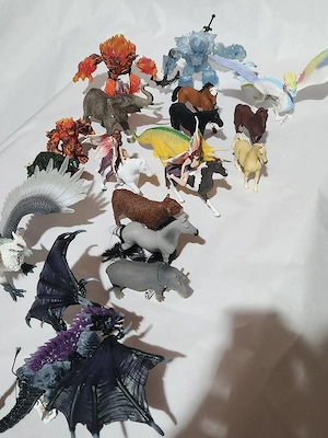 Schleich Figuren Set   Eldrador Monster, Bayala Elfen & Tiere (Original)