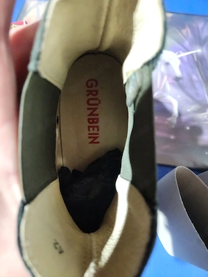 Chelsea Boots Marke Grünbein in Größe 42.