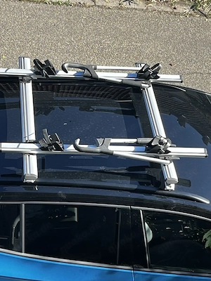 Atera Dachträger-Set SIGNO RTD mit 2 Fahrradhaltern GIRO AF+