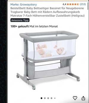 beistellbett 