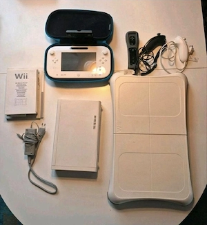 Nintendo Wii U Komplettset Wii Spiele Balance Board Zubehör