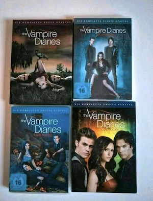 The Vampire Diaries, Staffel 1-4 DVD Komplett sehrguter Zustand