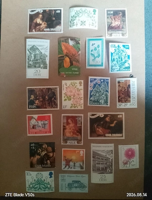 verschiedene postfrisch briefmarken 