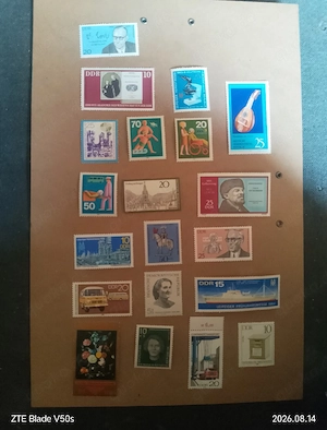 briefmarken postfrisch verschiedene jahre motive