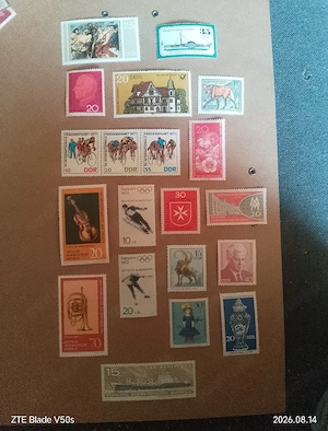 briefmarkensammlung postfrisch verschiedene jahre 