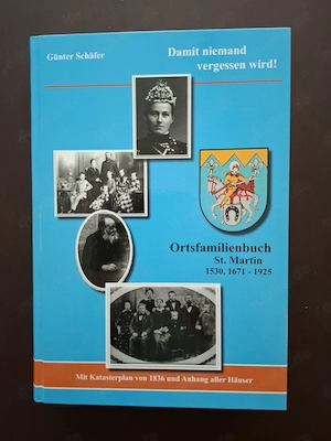 Ortsfamilienbuch St. Martin   Pfalz