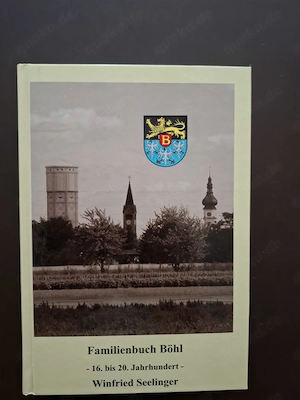 Familienbuch Böhl, Pfalz, 16. bis 20. Jahrhundert