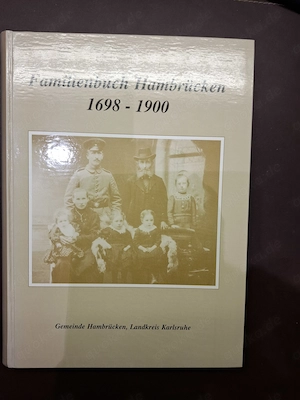Familienbuch Hambrücken 1698   1900