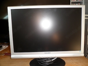 PC Monitor Yakumo 22 Zoll VGA Lautsprecher sehr guter Zustand, mit Lautsprechern
