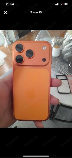 iphone 17 pro orange 
