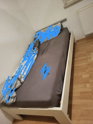 Bettgestell inklusive Rost 