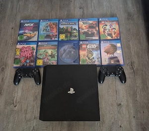 Playstation 4 Pro 2 Controller 10Spiele 199.Vb.