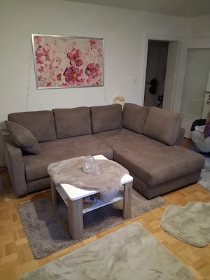 Höffner Wohnlandschaft Lisa de Luxe   Boxspring, Schlaffunktion, kaum genutzt .