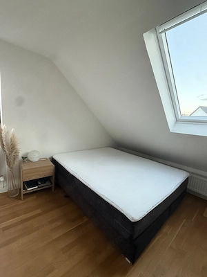 Boxspringbett zu verschenken - nur heute Abend abzuholen 