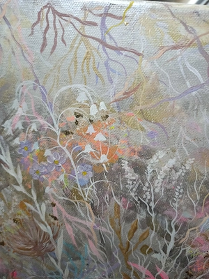 Art Deko Gemälde unikat
