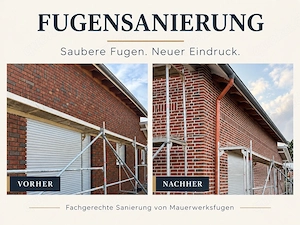  Fugensanierung   Alt- Neubau