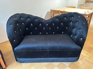 Sofa aus Samt