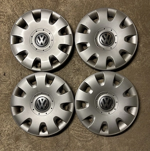 4 x Original VW 15 Zoll Radkappen 