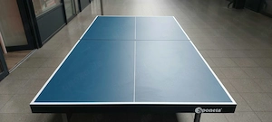 Tischtennisplatte   Wettkampfplatte Sponeta S 7-23, blau mit Netz