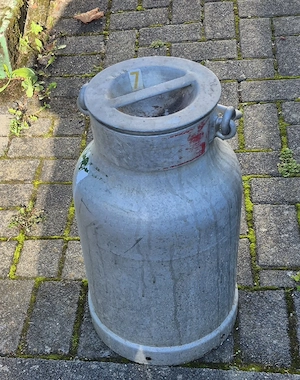 Alu, Milchkanne, Kanne 20 liter