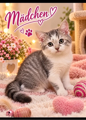 4 Liebevolle Kitten suchen ein neues Zuhause