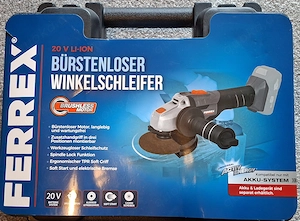 FERREX Bürstenloster Winkelschleifer