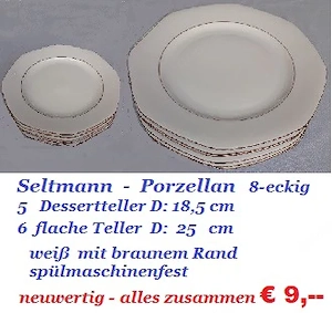 Seltmann - Dessertteller und flache Teller