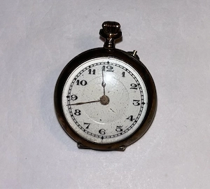 antike Schweizer Taschenuhr, savonnette, um 1895