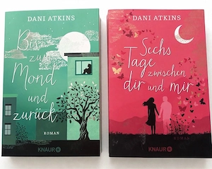 Bücher zu verkaufen, 2 Romane von Dani Atkins 