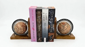 Buchstützen   4 Fantasy Romane