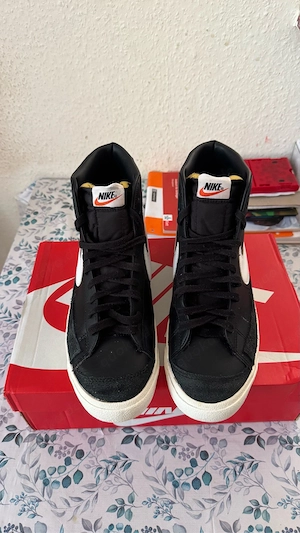 Nike Blazer Mid Sneaker Schwarz Weiß 45