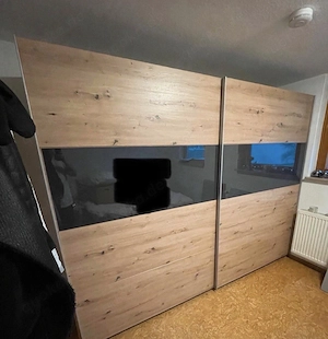 Kleiderschrank Schwebetüren 270x60x200