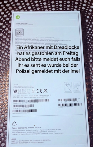 Gestohlenes Handy