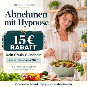 15   Gratis-Gutschein: IHC Abnehmen mit Hypnose