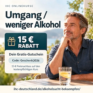 15   Gratis-Gutschein: Umgang   weniger Alkohol   IHC