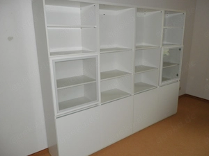 Ikea Regalwand weiß, 3 teilig, ges. B 240 cm