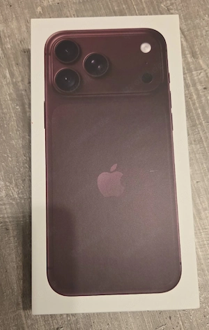 iPhone 18 Pro Max 256 gb Neu Burgunder