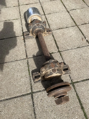 Kugelgelagerte Antriebswelle