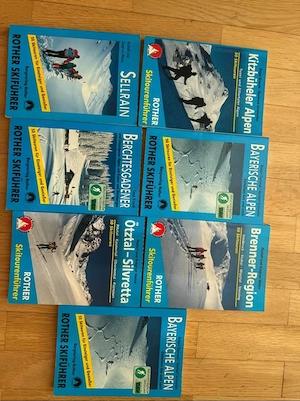 7 Rother Skitourenführer
