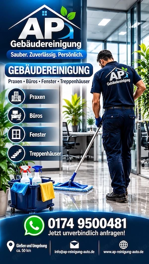 Reinigung Gießen   Wohnungen, Häuser, Büros, Praxen & Treppenhäuser