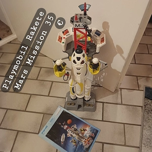 Playmobil Rakete 